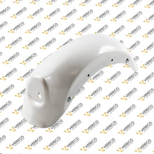 Rear fender White Left Veleco ZT63