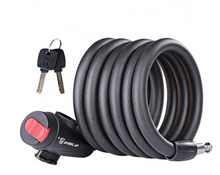 Lock with key for electric scooter and bicycle.