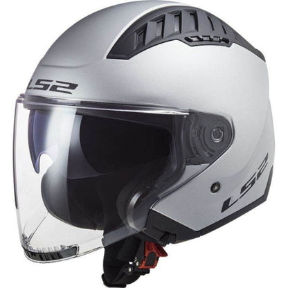LS2 Copter JET Open-Face Motorcycle Helmet with Visor