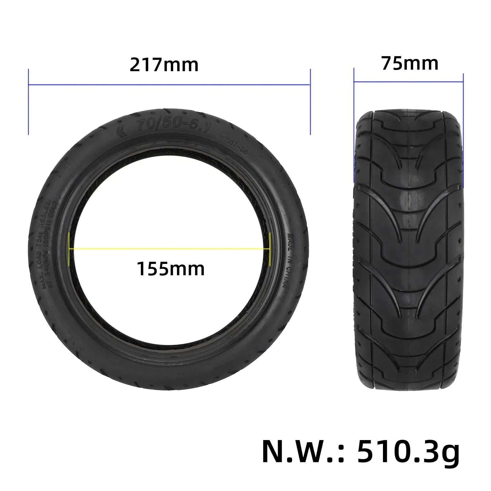 Pnevmatika za električni skiro EKO DRIVE 70/50 - 6.1