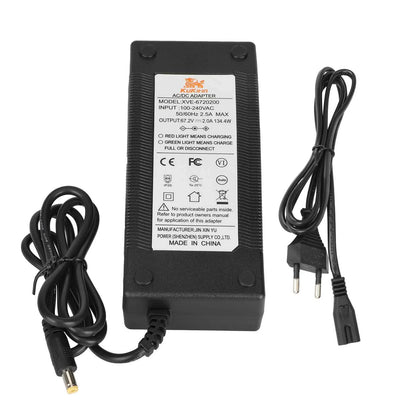 Polnilec Kukirin 67.2V 2.0A DC2.1 za Kukirin G4