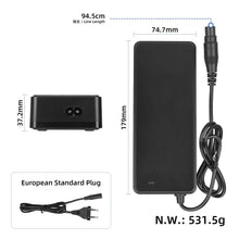 Mere Ulip polnilca 54.6V 2A za NAVEE XT5 Pro