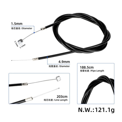 Zadnja zavorna zajla za Kukirin A1/C1 Pro in Engwe E2 Pro (203 cm)