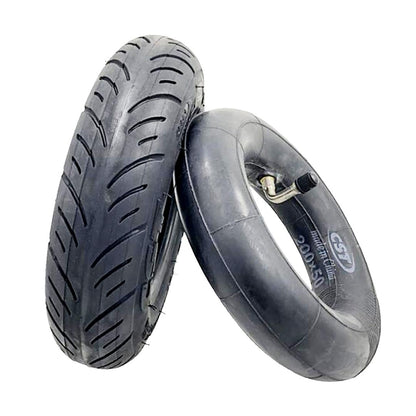 CST 200 x 50 inner tube with a valve bent at a 90° angle.